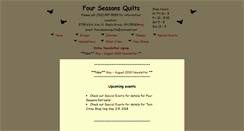 Desktop Screenshot of fourseasonsquiltsmn.com